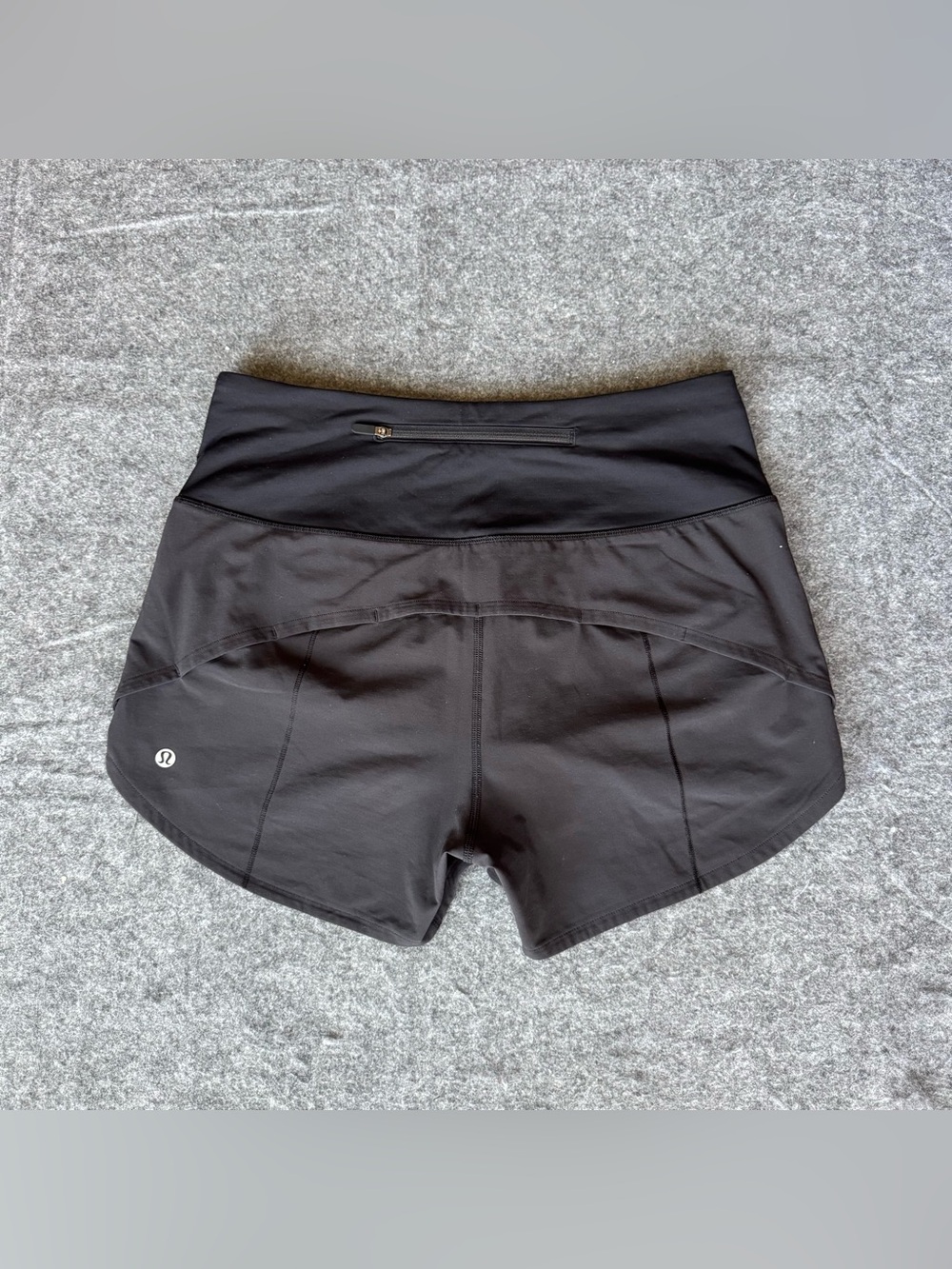 Lululemon Athletica Black Speed Up 4” Inseam Shorts